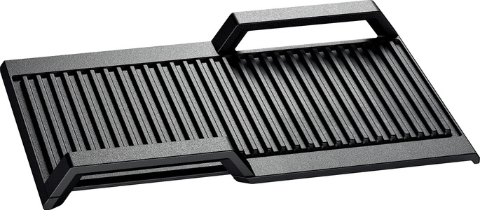 Bosch, Bosch Hez390522 - Grillplatte (Schwarz), Bosch HEZ390522 Grillplatte FlexInduktion