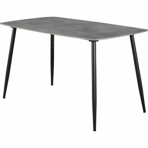 mutoni, Esstisch Keramik hellgrau 140x80 Esstisch Keramik hellgrau 140x80, mutoni - Esstisch Keramik hellgrau 140x80, One Size, Grau