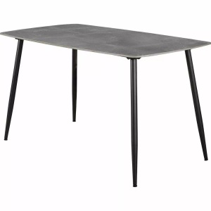 mutoni, Esstisch Keramik hellgrau 140x80 Esstisch Keramik hellgrau 140x80, mutoni - Esstisch Keramik hellgrau 140x80, One Size, Grau