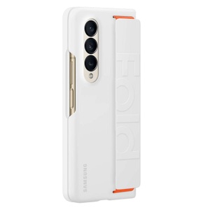 Samsung, Samsung Galaxy Z Fold4 Silicone Grip Cover - White Hülle, 