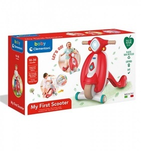 Clementoni, Clementoni - My First Steps Scooter D/F/I mehrsprachig, 