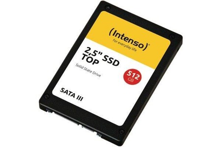Intenso, Intenso Top Performance Interne SSD 6.35 cm (2.5 Zoll) 512 GB Retail 3812450 SATA III, TOP SSD 512 GB