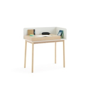 LA REDOUTE INTERIEURS, Schreibtisch Graphy mit 1 Schublade Schreibtisch Graphy mit 1 Schublade, La Redoute Intérieurs - Schreibtisch Graphy mit 1 Schublade, One Size, Beige