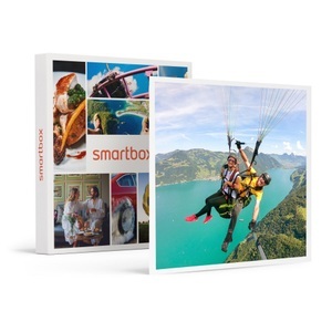 SMARTBOX, 35-minütiger Gleitschirm-Thermikflug am Vierwaldstättersee für 2 Personen, 35-minütiger Gleitschirm-Thermikflug am Vierwaldstättersee für 2 Personen