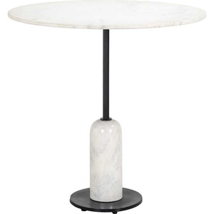 Richmond Interiors, Esstisch Jagger Marmor rund 76, Esstisch Jagger Marmor rund 76