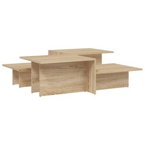 vidaXL, vidaXL Couchtische 2 Stk. Sonoma-Eiche Holzwerkstoff