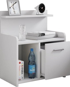 VCM, Hoher Nachtschrank Beistelltisch Schublade Konsole Boxspring Nachttisch Nilasa Hoher Nachtschrank Beistelltisch Schublade Konsole Boxspring Nachttisch Nilasa