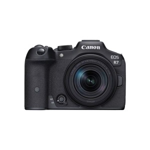 Canon, CANON EOS R7 Body + RF-S 18-150mm F3.5-6.3 IS STM - Systemkamera Schwarz, Canon - EOS R7 + RF-S 18-150mm IS STM