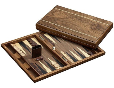 Philos, Philos 1125 - Delos, groß, Backgammon, Philos 1125 - Backgammon Delos groß, Magnetverschluss