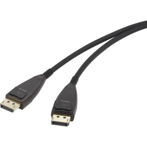 Renkforce, Renkforce DisplayPort Anschlusskabel [1x DisplayPort Stecker - 1x DisplayPort Stecker] 30 m Schwarz, Renkforce DisplayPort Anschlusskabel DisplayPort Stecker, DisplayPort Stecker 30.00 m Schwarz RF-3770964 8K UHD,