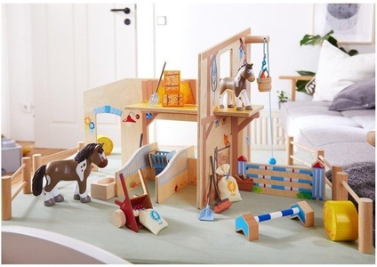 Haba, HABA Little Friends – Reiterhof Pferdeglück, HABA - Little Friends - Reiterhof Pferdeglück