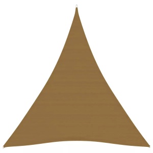 vidaXL, vidaXL Sonnensegel 160 g/m² Taupe 5x6x6 m HDPE, vidaXL Sonnensegel 160 g/m² Taupe 5x6x6 m HDPE