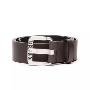 Diesel, Gürtel Casual Herren Braun Bedruckt 95cm, Diesel - Gürtel Casual, für Herren, Braun Bedruckt, Größe 95cm