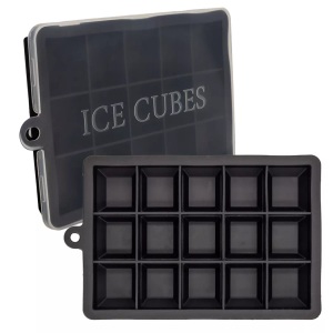 Intirilife, Intirilife - 2x Eiswürfelformen, Schwarz