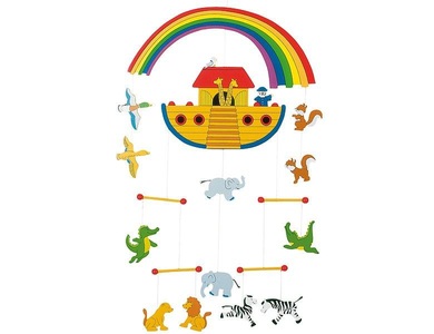 goki, goki Mobile ARCHE NOAH in bunt, Mobile ARCHE NOAH in bunt