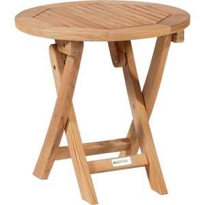mutoni living, Garten Beistelltisch Folding Teak 45, Garten Beistelltisch Folding Teak 45