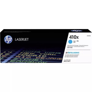 Hp, HP 410X Toner cyan 5000 Seiten (Cf411X), Hewlett Packard Toner, blau, No.410X, CF411X, (5'000 Seiten)