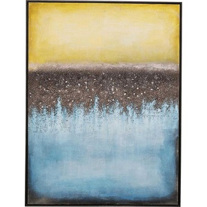 Kare Design, Leinwandbild Vista blau 90x120, Leinwandbild Vista blau 90x120