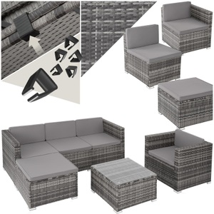 Rattan Lounge Lignano mit Sessel Rattan Lounge Lignano mit Sessel
