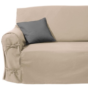 LA REDOUTE INTERIEURS, Sofabezug Scenario Unisex Beige 2P, La Redoute Intérieurs - Sofabezug SCENARIO, 2P, Beige