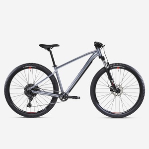 ROCKRIDER, Mountainbike - Mtb Explore 520 29 Unisex Gewittergrau S-150-165CM, ROCKRIDER - Mtb Explore 520 29, S-150-165CM, Mediumgrau