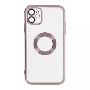Avizar, Apple iPhone 11 - Silikongel Schutzhülle, Avizar - Chrom Handyhülle iPhone 11 Rosegold, Rosa
