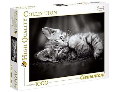 Clementoni, Puzzle Katze Kitty, 