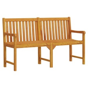 vidaXL, vidaXL Gartenbank 150 cm Massivholz Akazie, vidaXL Gartenbank 150 cm Massivholz Akazie