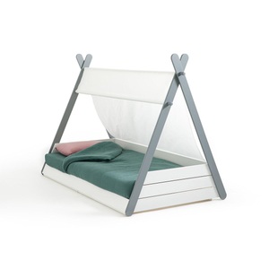 LA REDOUTE INTERIEURS, Tipi-Kinderbett mit Lattenrost SIFFROY, La Redoute Intérieurs - Tipi-Kinderbett mit Lattenrost SIFFROY, 90X190CM, Weiss