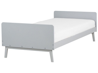 Bett mit Lattenrost aus Kiefernholz Skandinavisch BONNAC Bett mit Lattenrost aus Kiefernholz Skandinavisch BONNAC