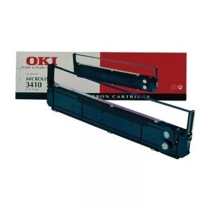 OKI, OKI - 1 - Schwarz - Farbband, Oki Farbband, schwarz, 09002308, (7 Mio. Zeichen)