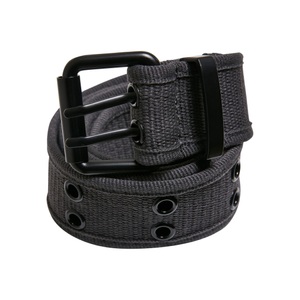 undefined, Urban Classics Double Thorn Buckle Canvas Belt Gürtel grau, 