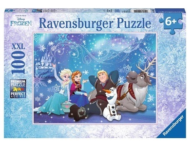 Ravensburger, Puzzle Eiszauber Frozen, Ravensburger Puzzle Disney Frozen Eiszauber 100 Teile (1 Stk)