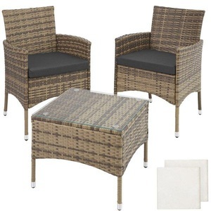 TecTake, Rattan Gartenset Luzern 2+1 Rattan Gartenset Luzern 2+1, 