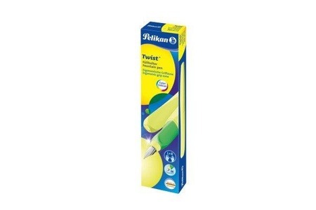Pelikan, Füller Twist Feder M, Stift, PELIKAN Twist Füllhalter Feder M 807272 Neon Gelb