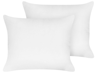 Beliani, Kopfkissen aus Lyocell THIMPU Kopfkissen aus Lyocell THIMPU, Beliani - Kissen 2er Set aus Lyocell TRIGLAV, 50 x 60 cm, Weiss