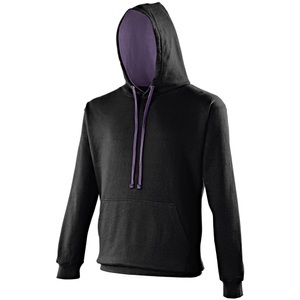 Awdis, Kapuzenpullover Damen Schwarz L, AWDis - Kapuzenpullover, für Damen, Schwarz, Größe L