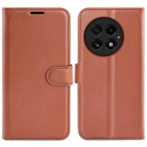Cover-Discount, Cover-Discount - OnePlus 13 Leder Etui Hülle, Braun