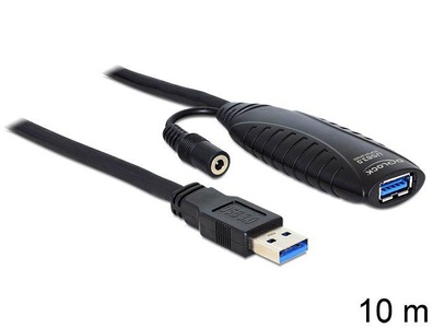Delock, USB 3.0 Verlängerung, aktiv, Kabel, Delock USB 3.0-Verlängerungskabel USB A - USB A/Spezial 10 m