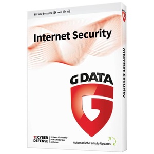 G DATA, G-Data Internet Security 2020 Vollversion, 3 Lizenzen Windows, Mac, Android, iOS Antivirus, Sicherheits-Software, G DATA Internet Security Box, Vollversion, 3 PC