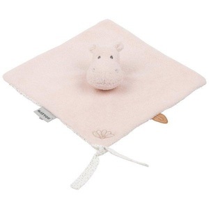 Nattou, Nattou Susie & Bonnie Kuscheltuch Susie das Nilpferd rosa, 