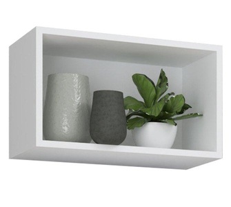 VCM, Holz Wandregal Hängeregal Regal Wandboard Arila S Holz Wandregal Hängeregal Regal Wandboard Arila S, VCM - Holzregal hängend | platzsparendes Regal Maße: H. 30 x B. 50 T. 28 cm Elegantes Aufbewahrungsregal Bücherregal Wandboard -, CM, Weiss