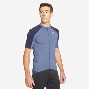 ROCKRIDER, Kurzarmtrikot - Rockrider Race 700 Unisex Blau Bedruckt 3XL, ROCKRIDER - Kurzarmtrikot RACE 700, 3XL, Petroleumblau