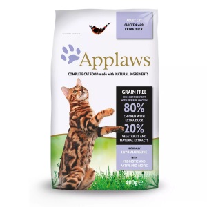 Applaws, Applaws Adult Chicken with Duck 400g, Applaws Trockenfutter Adult mit Huhn und Ente für Katzen (400g)