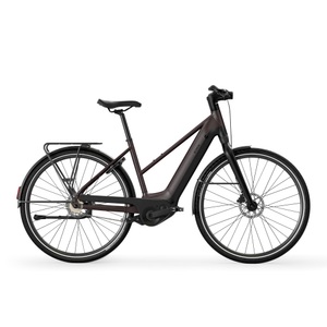 BTWIN, City Bike Langdistanz - Ld 920 E Unisex Schwarz Leicht L-178-189CM, BTWIN - Ld 920 E, L, Schwarz Leicht