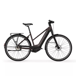 BTWIN, City Bike Langdistanz - Ld 920 E Unisex Schwarz Leicht L-178-189CM, BTWIN - Ld 920 E, L, Schwarz Leicht