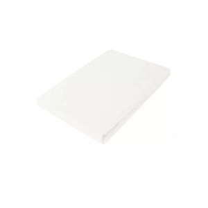 undefined, Satin-Fixleintuch aus gekämmter Baumwollte, in leuchtenden Farben, Fixleintuch Uni Weiss Baumwolle 180 cm 200 cm