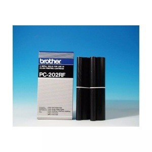 Brother, Brother Filmrolle PC-202RF, Zubeh?rtyp, Brother Thermo-Transfer-Rolle, schwarz, PC-202, (2er Pack)