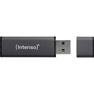Intenso, Intenso 3521451 - USB-Stick (4 GB, Anthrazit), Intenso USB-Stick Alu Line, 4GB, USB 2.0, antracite, 3521451