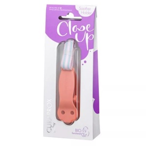 Curaprox, Curaprox Baby Schnullerhalter orange 1 Stück, Curaprox Baby Schnullerhalter coral (1 Stk)